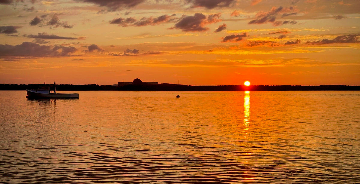 Harbor Sunset - Seabrook, NH