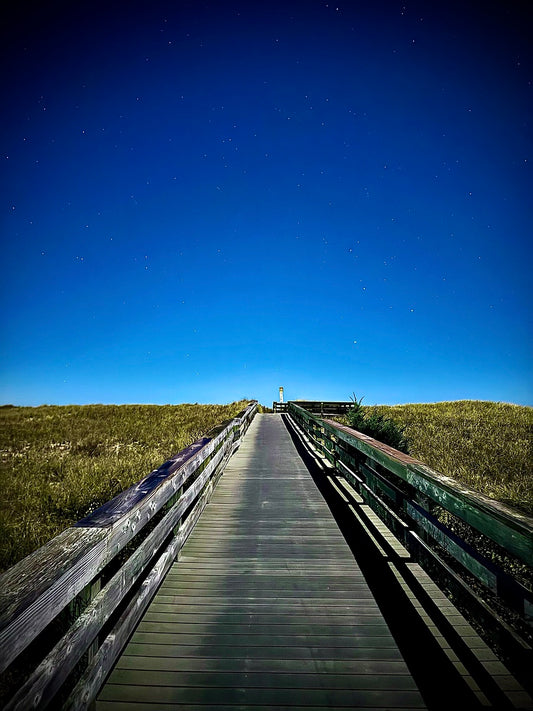 Boardwalk at Night - Salisbury, MA